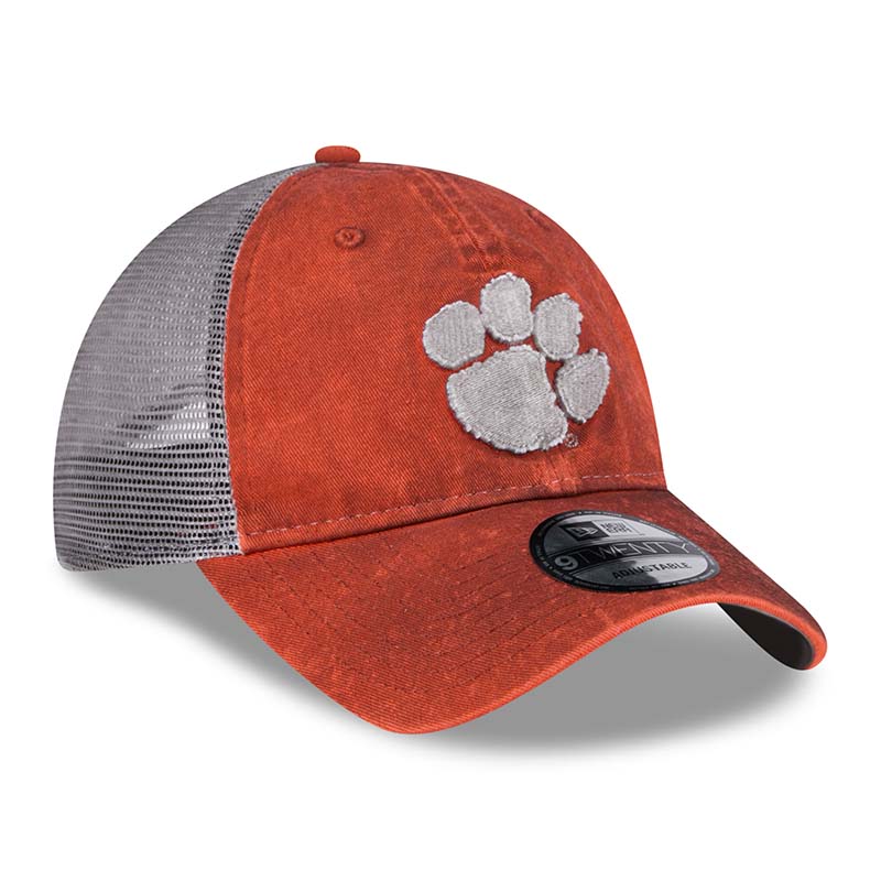 Alternate shot of New Era Clemson Paw Trucker Hat