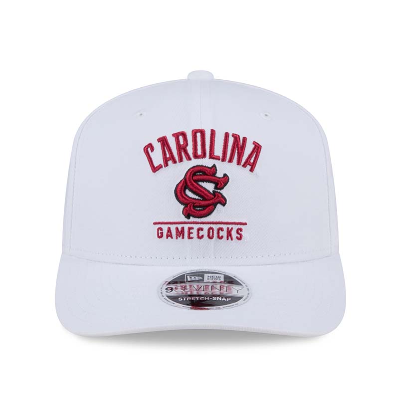 Front shot of 9SEVENTY USC Gamecocks Stretch Snap Hat