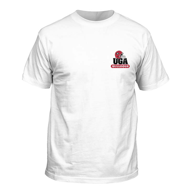 UGA Retro Helmet Short Sleeve T-Shirt