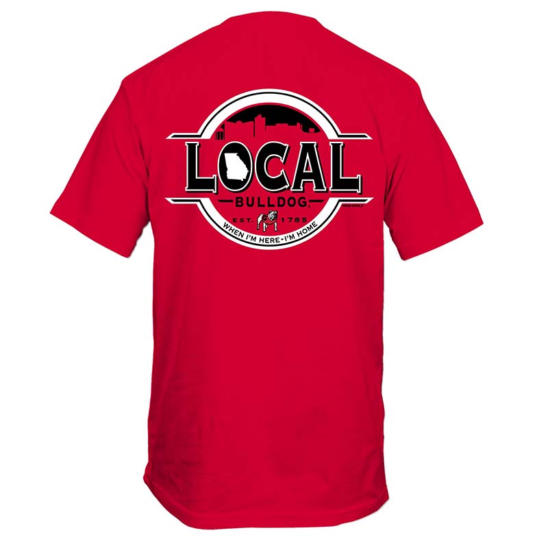 UGA Local Circle Short Sleeve T-Shirt