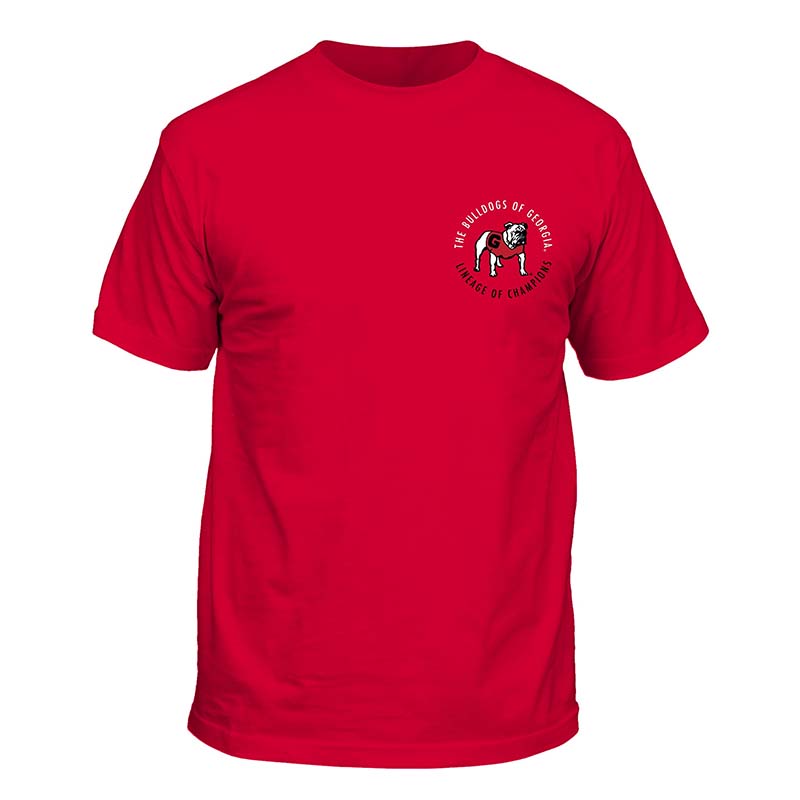 UGA Local Circle Short Sleeve T-Shirt