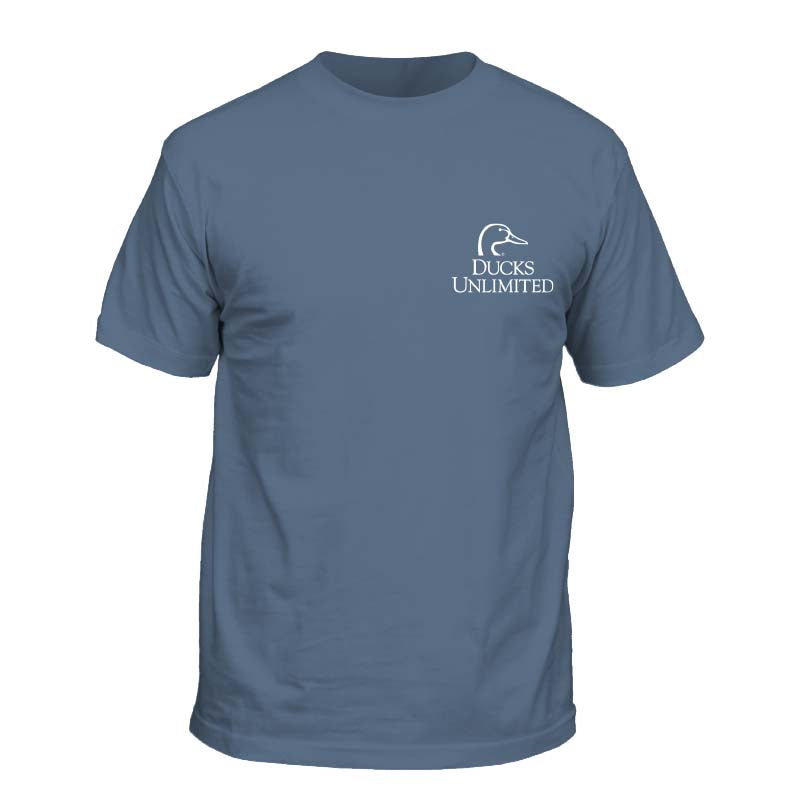 Front View of Ducks Unlimited Running Lab Short Sleeve T-Shirt