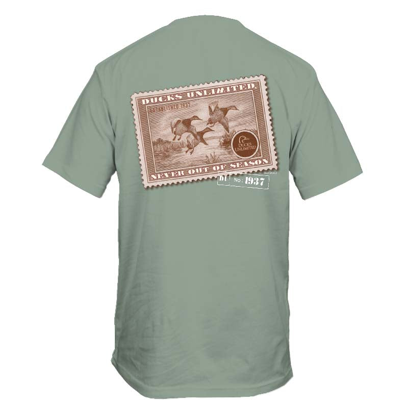 Ducks Unlimited Flying Stamp Short Sleeve T-Shirt