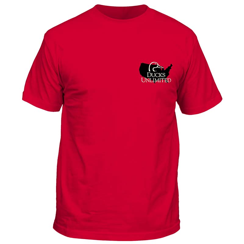 Front shot of Ducks Unlimited UGA America&#39;s Leader Short Sleeve T-Shirt