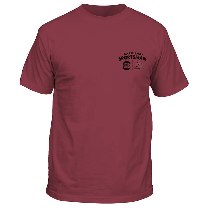 Front Shot of Ducks Unlimited USC Open Season Lab Short Sleeve T-Shirt