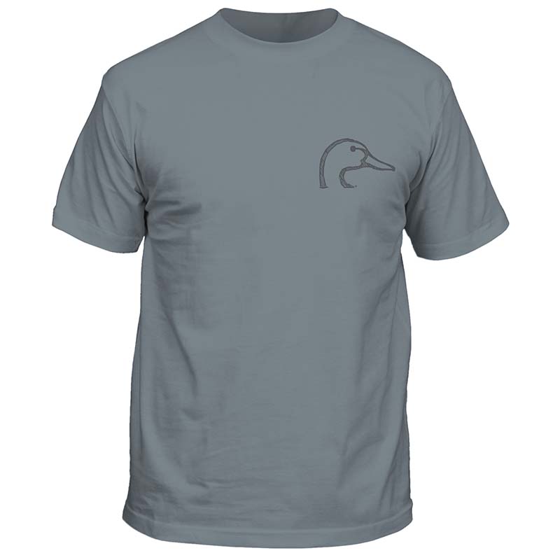 Front shot of Ducks Unlimited USC Hand Lettered Short Sleeve T-Shirt