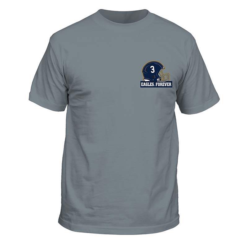 GSU Past and Present Helmets Short Sleeve T-Shirt