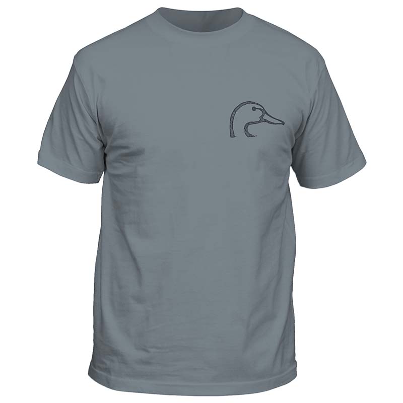 Front shot of Ducks Unlimited UT Hand Lettered Short Sleeve T-Shirt