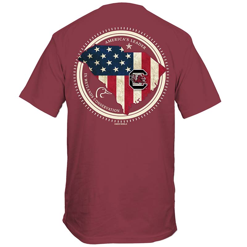 Ducks Unlimited USC America&#39;s Leader Short Sleeve T-Shirt