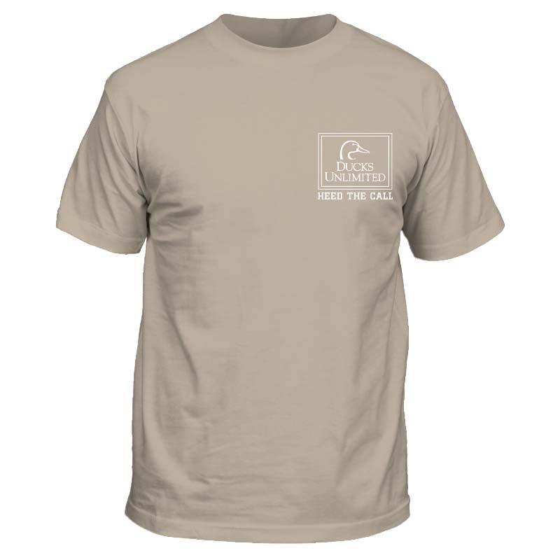 Front Shot of Ducks Unlimited Duck Collage Short Sleeve T-Shirt