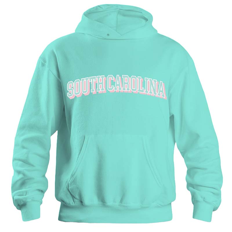 South Carolina Two Toned Hoodie in Peppermint