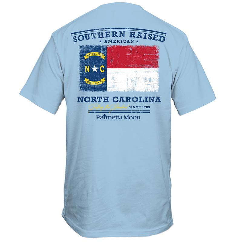 Palmetto Moon North Carolina State Flag Short Sleeve T-Shirt