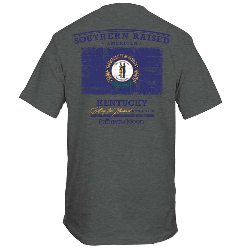 Palmetto Moon Kentucky State Flag Short Sleeve T-Shirt