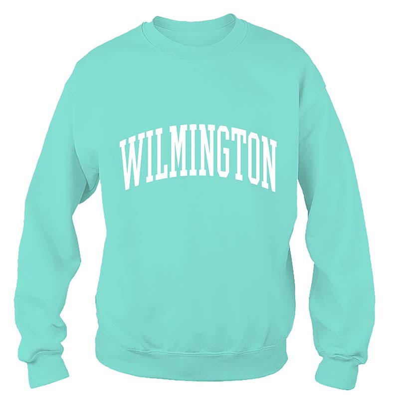 New World Graphic Peppermint Wilmington Crewneck Sweatshirt