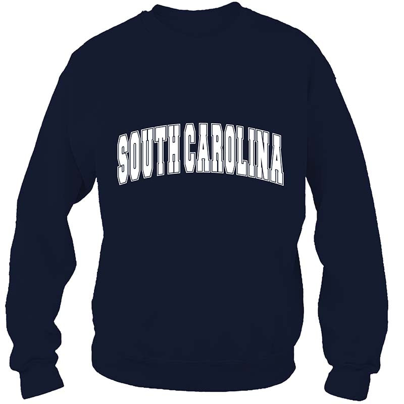 South Carolina Bar Arch Crewneck Sweatshirt in Navy