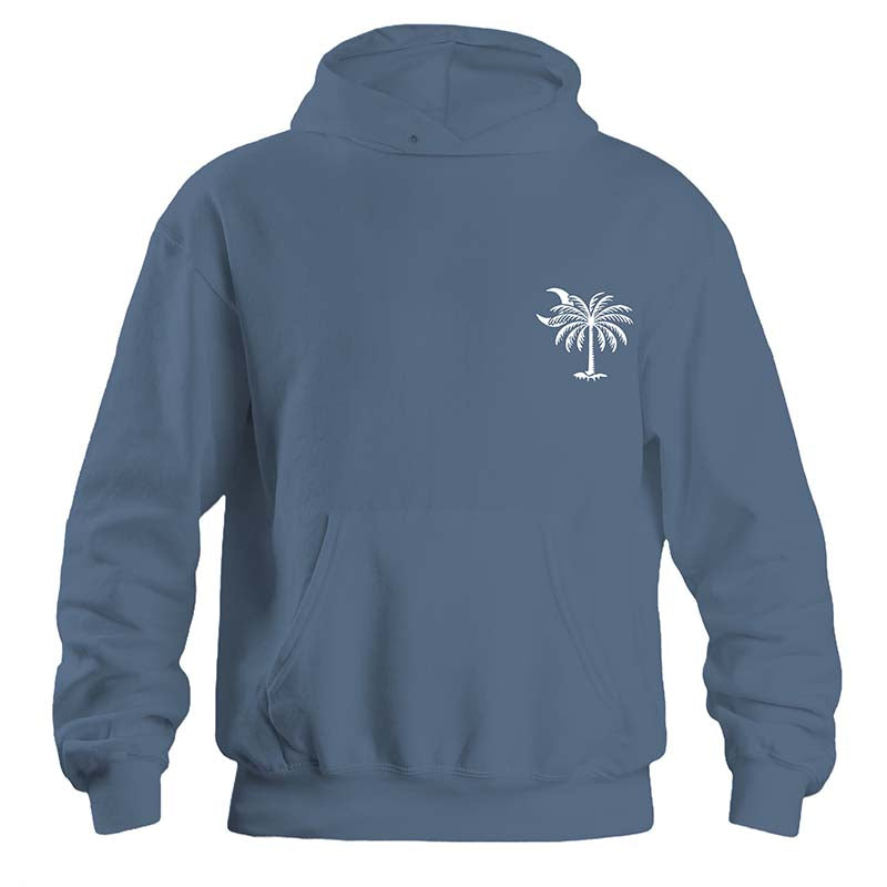 Palm Tree Wave Hoodie