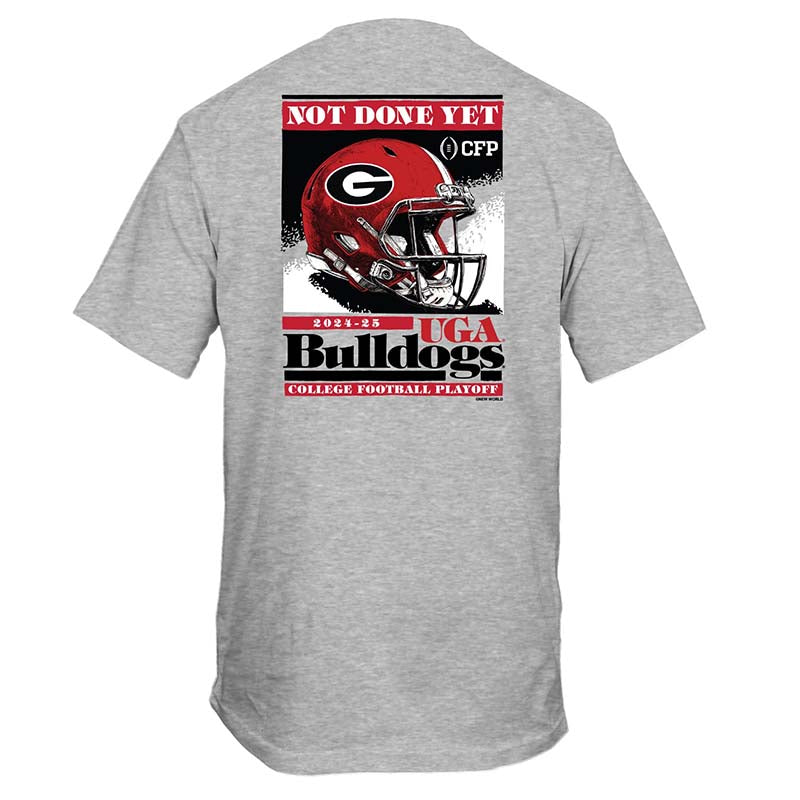 2024 CFP UGA We Are In Helmet Short Sleeve T-Shirt