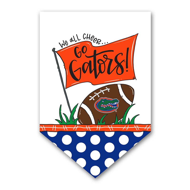 Florida We All Cheer Garden Flag