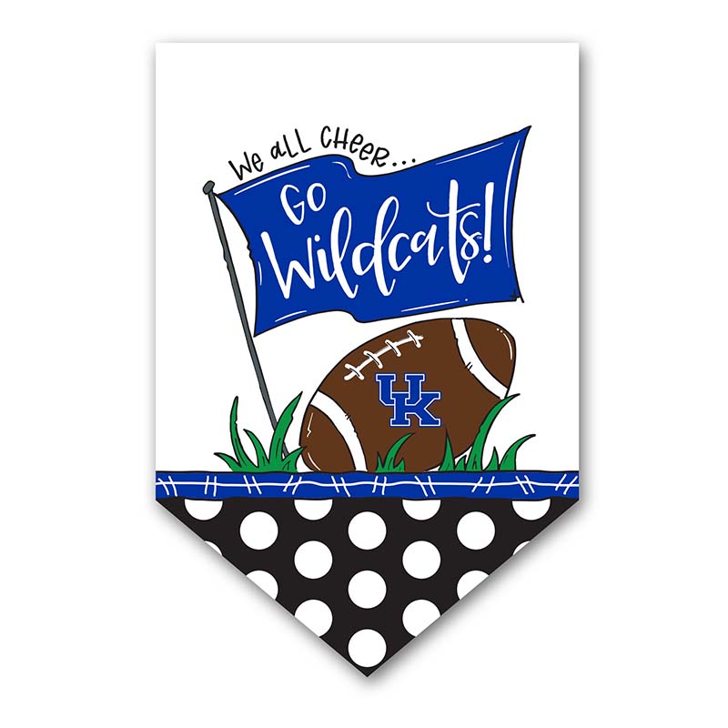 Kentucky We All Cheer Garden Flag