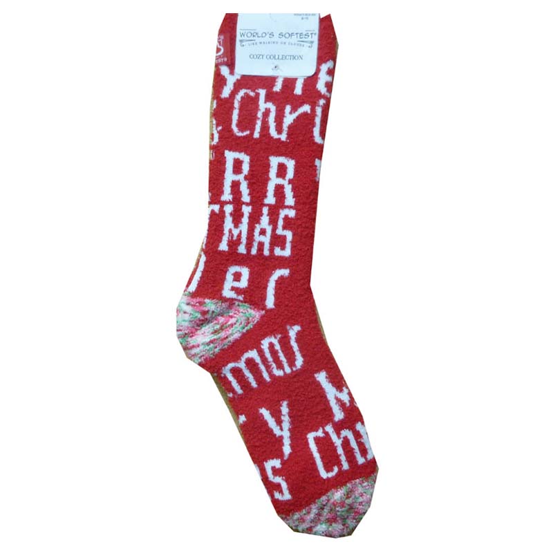 Soft &amp; Cozy Merry Christmas Socks