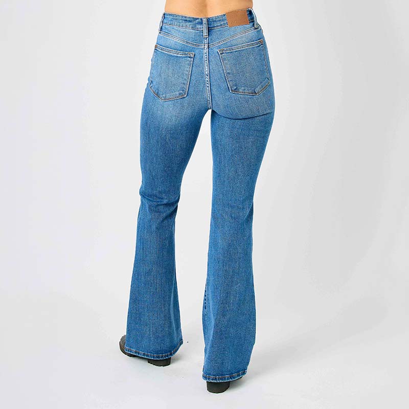 Classic High Rise Flare Jeans