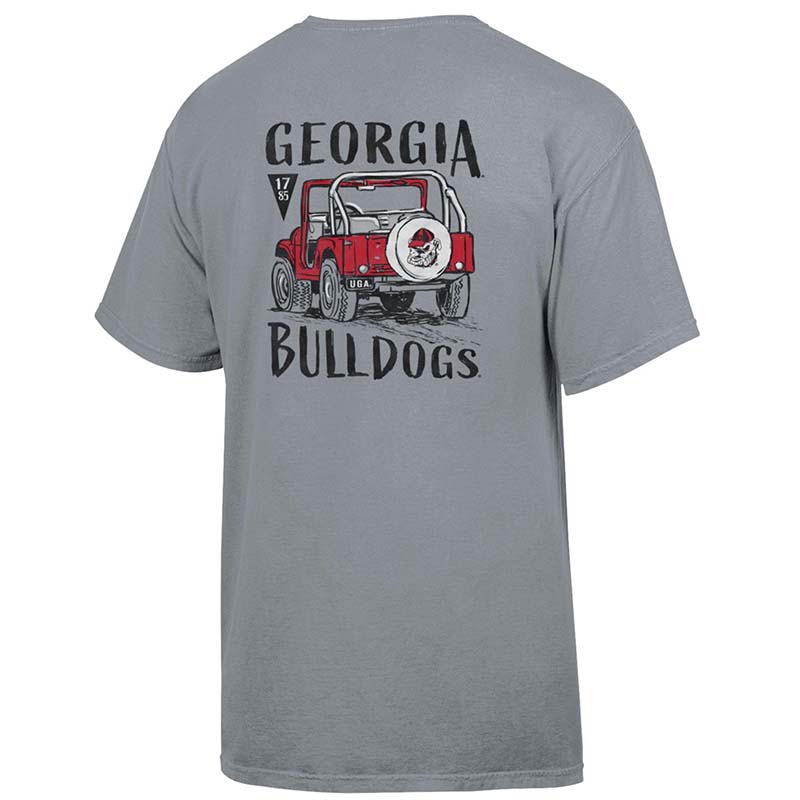 UGA Jeep Short Sleeve T-Shirt