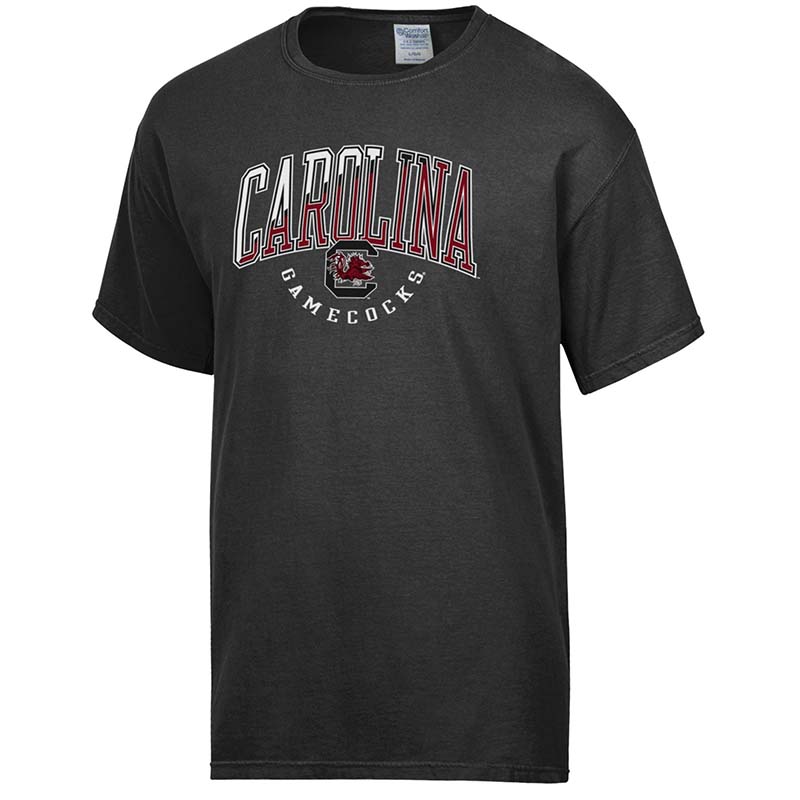 black carolina gamecocks short sleeve t-shirt