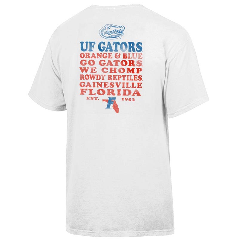 UF Gators Stacked Words Short Sleeve T-Shirt