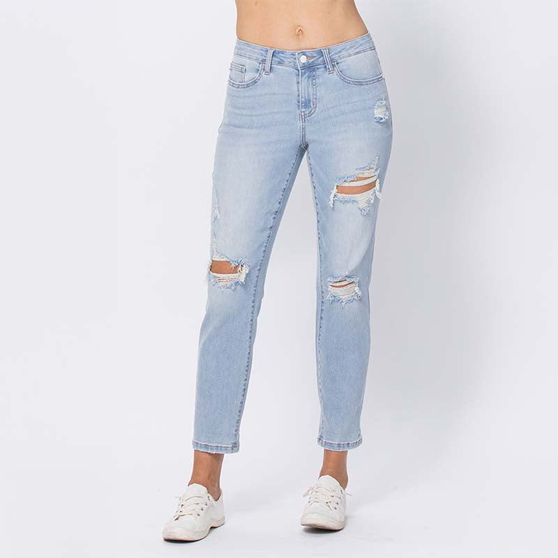 Destroy Boyfriend Jeans