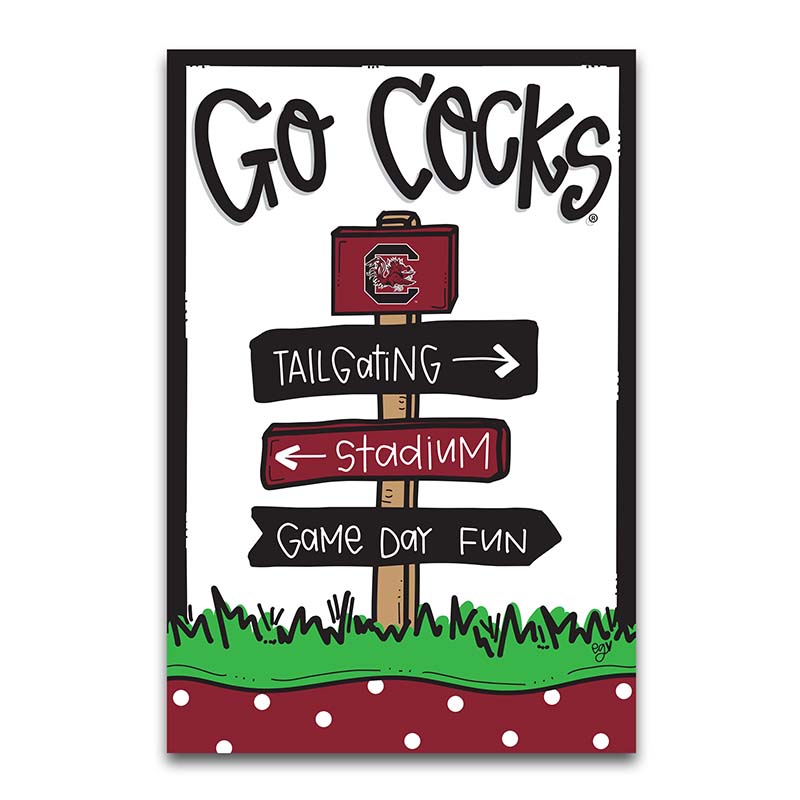 USC Game Day Fun Garden Flag