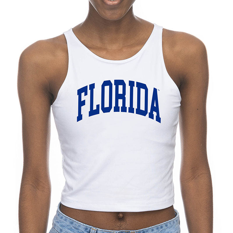 UF Arch First Down Cropped Tank