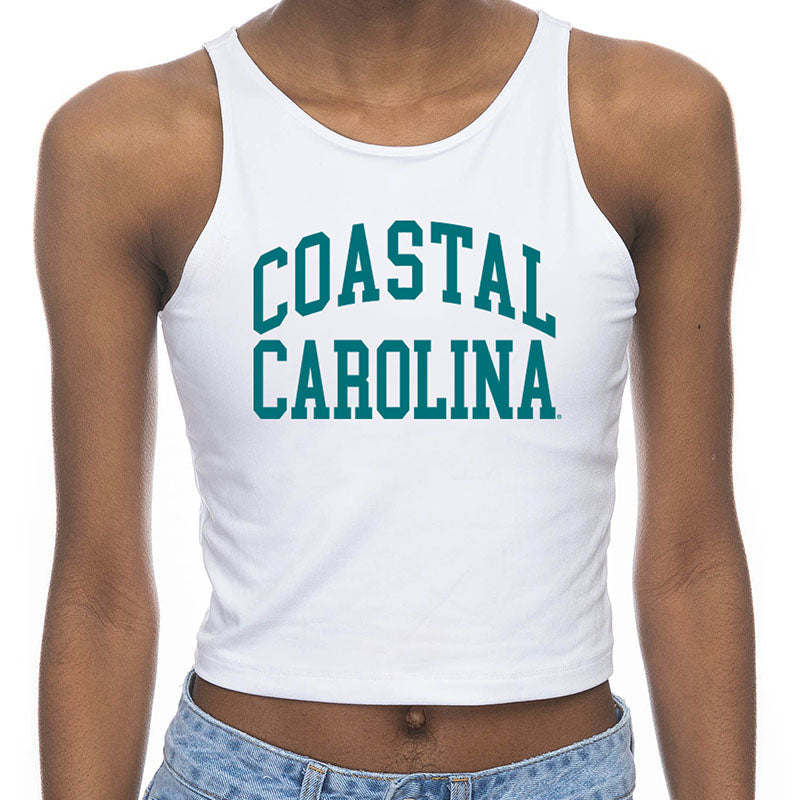 CCU Arch First Down Cropped Tank