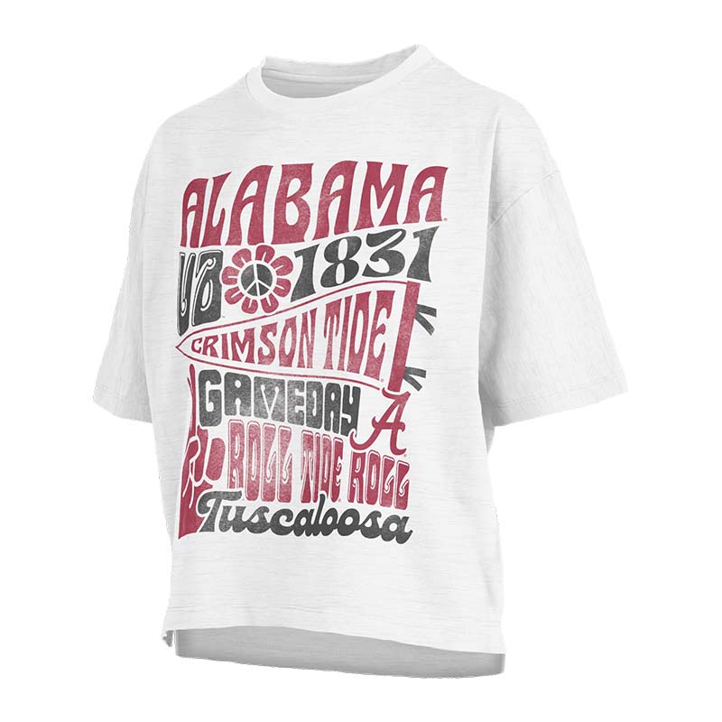 Pressbox Alabama Motley Crew Meadow Waistline Short Sleeve T-Shirt