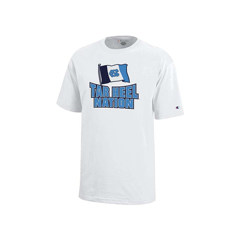 Youth UNC Nation Performance Short Sleeve T-Shirt