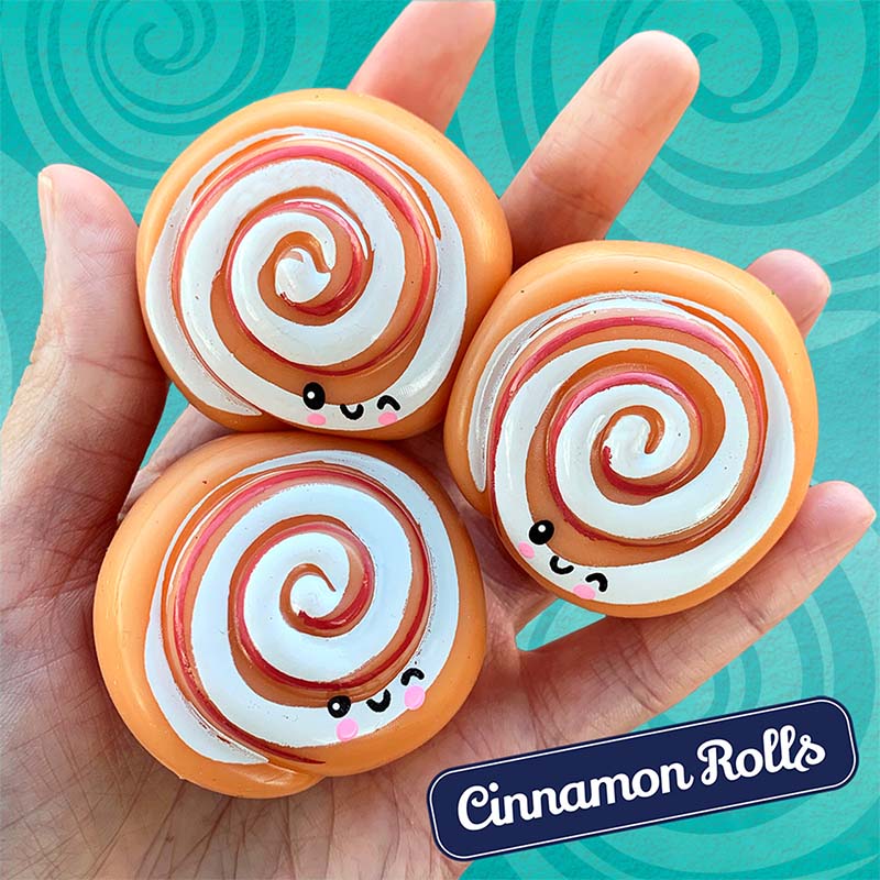 Sticky Bubble Blobbies Cinnamon Rolls