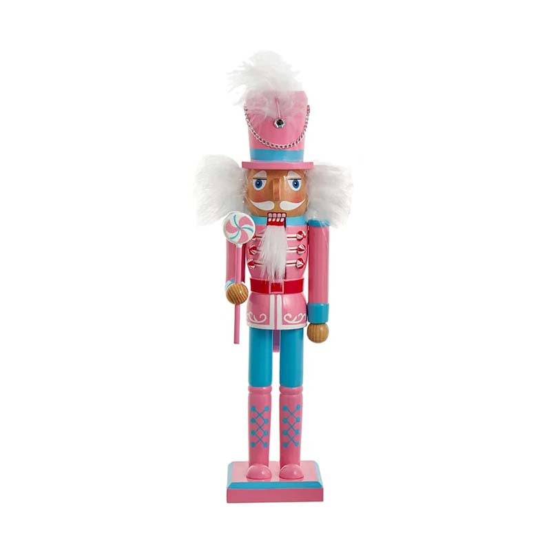 15&quot; Pastel Nutcracker in Pink