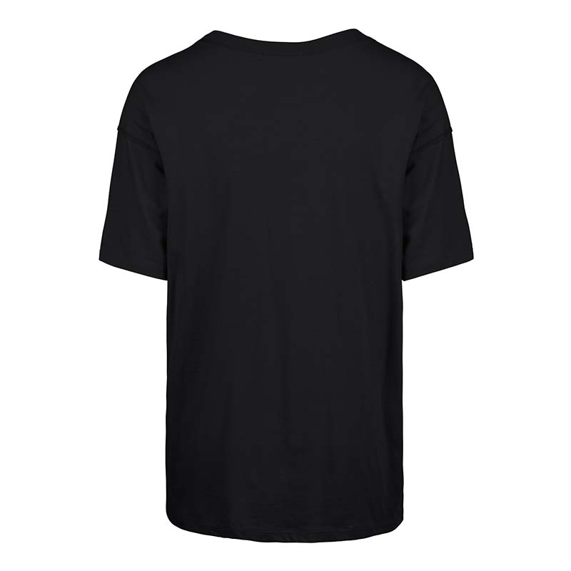 Back of 47 Brand UT Muse Sadie Short Sleeve T-Shirt in Black