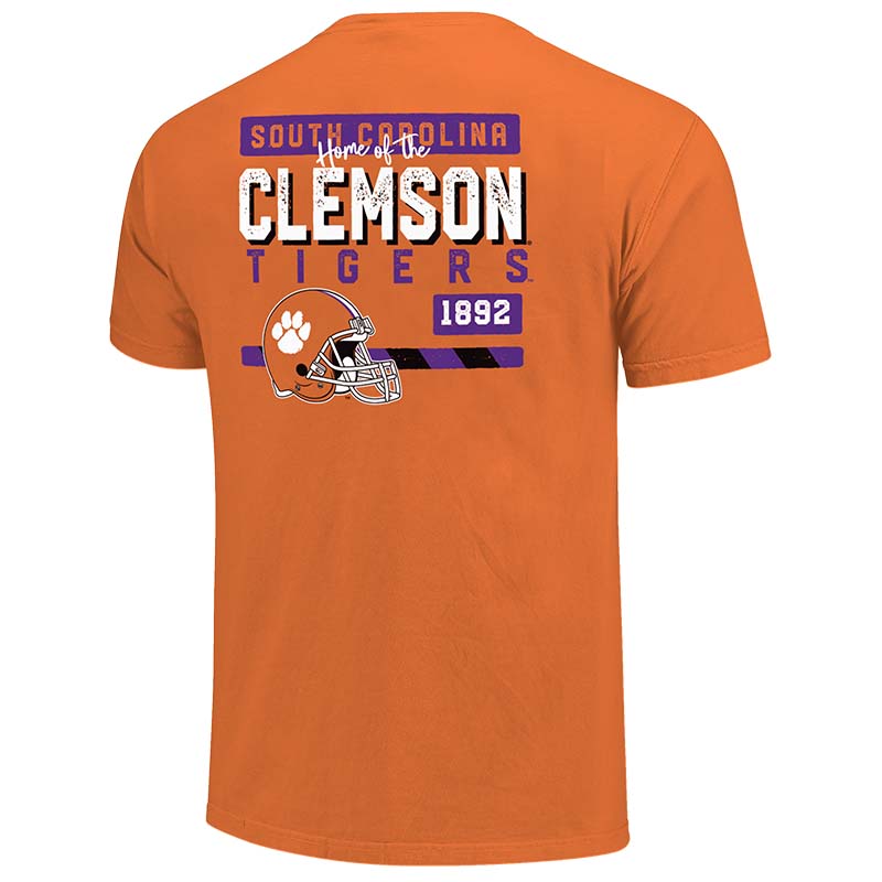 Clemson Stacked Short Sleeve T-Shirt