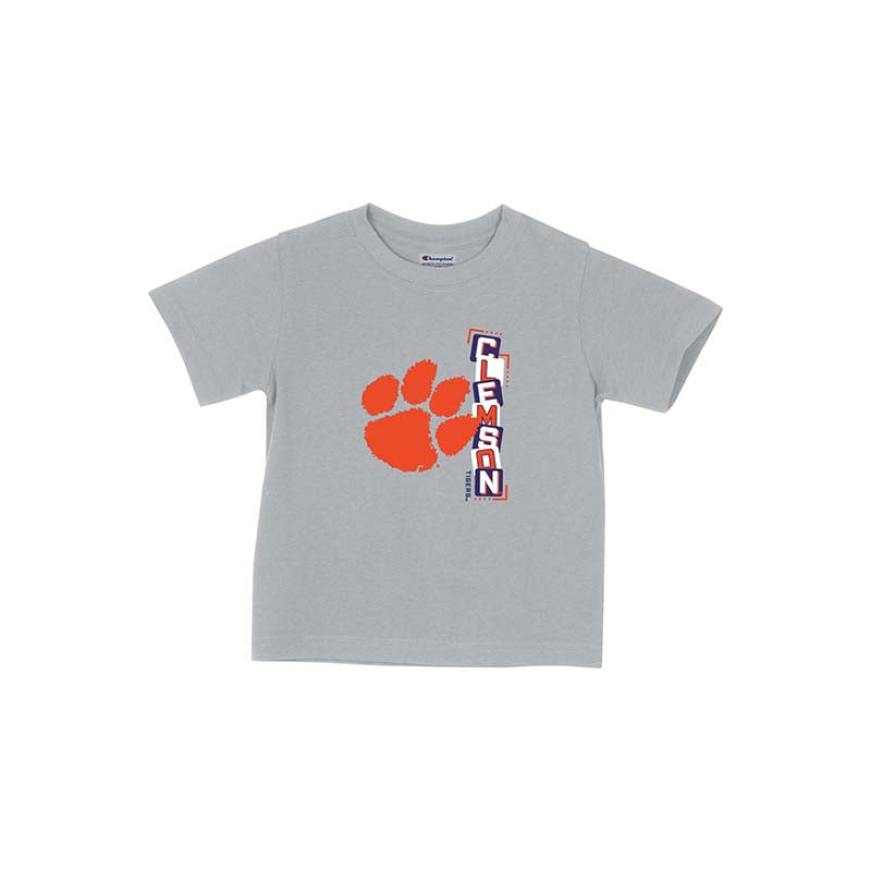 Toddler Clemson Block Short Sleeve T-Shirt