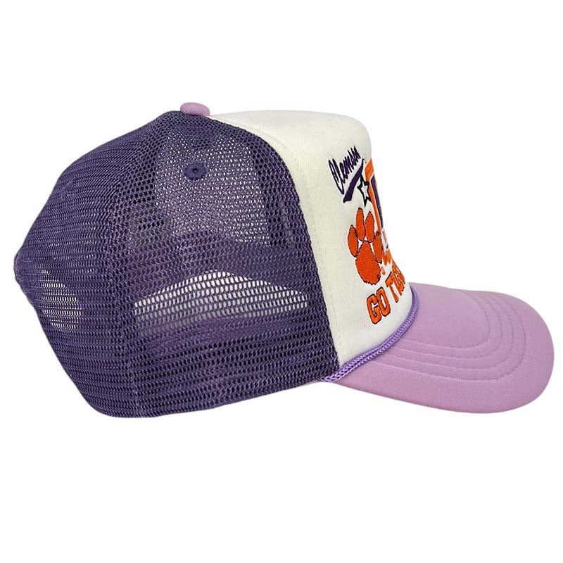 Clemson Layer Patch Trucker Hat