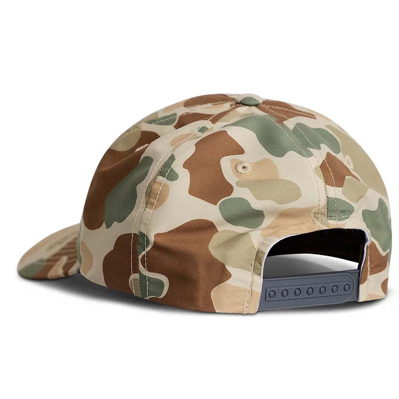 Back shot of Camo 5 Panel Hat