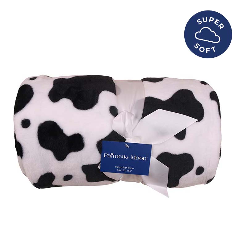 Cow Print Blanket