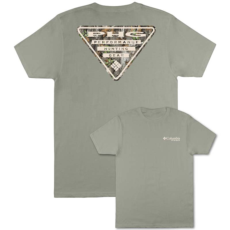 Timber Woods Short Sleeve T-Shirt in Desert Green