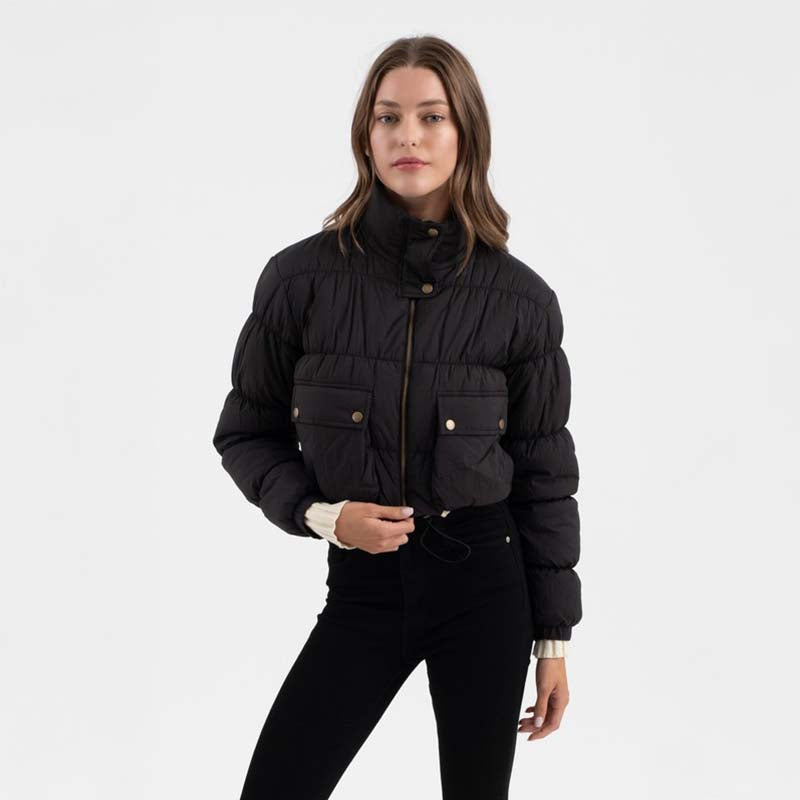 Cropped Puffer Jacket