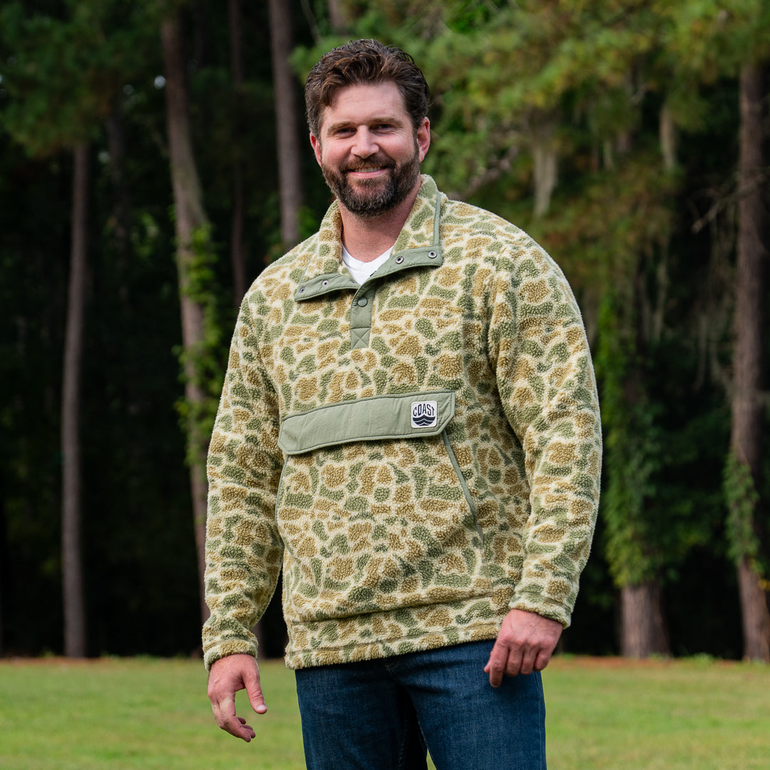 Crosby Fleece Quarter Zip Pullover