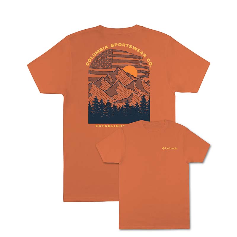 Columbia Sportswear Buckley Short Sleeve T-Shirt in Orange