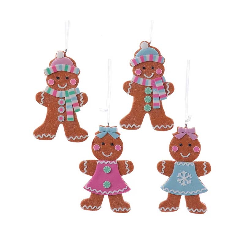 Assorted Gingerbread Cookie Ornament