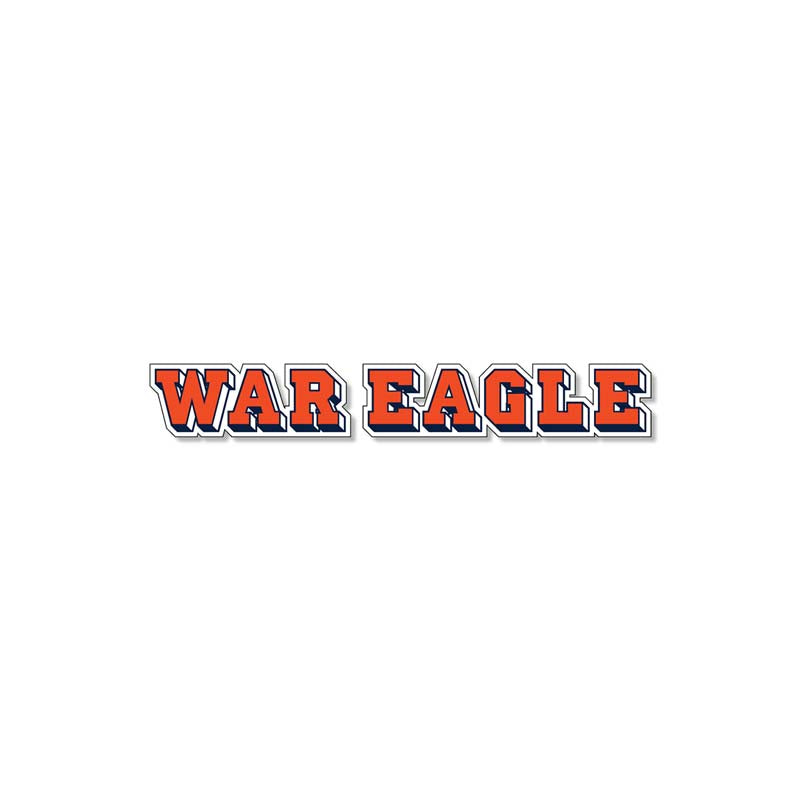 3 Inch Block War Eagle Decal