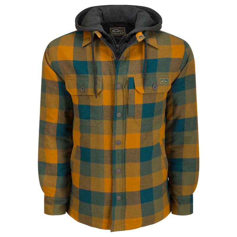 Campfire Flannel Hooded Shacket