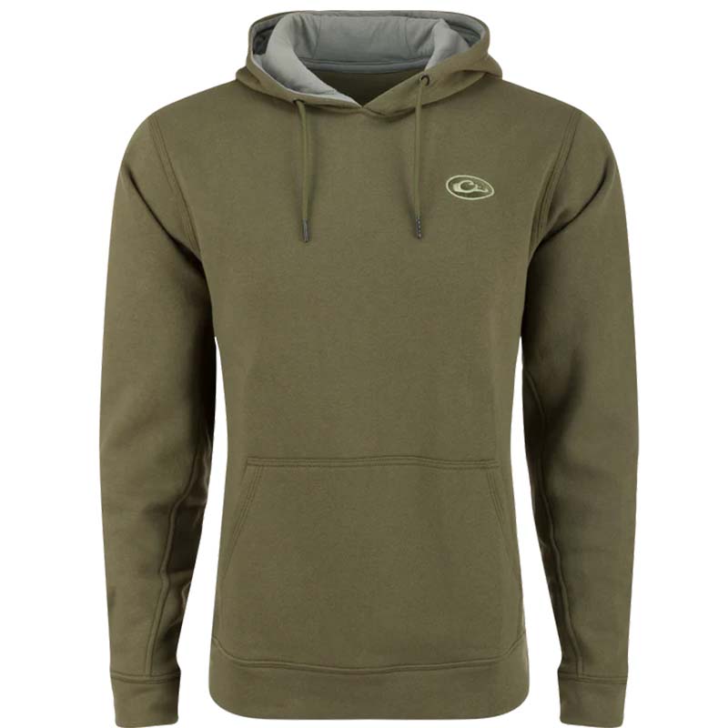 Drake Waterfowl Green Three End Hoodie